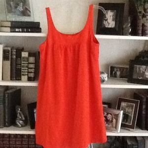 Bundled!  Orange J. Crew dress