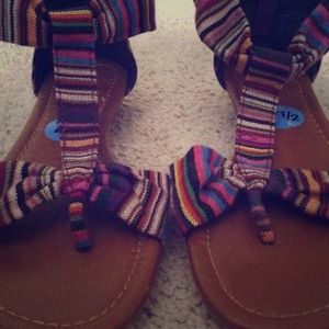 Tj Maxx :) never been worn, zip up sandals!!!