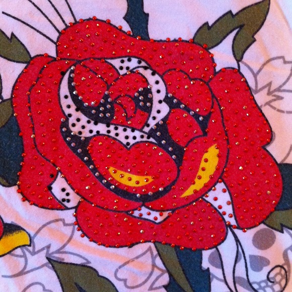 Ed Hardy top💀 - Picture 3 of 4