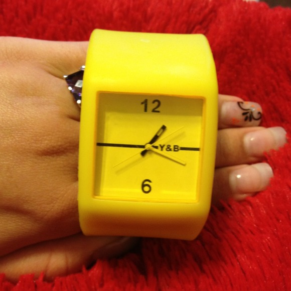 Yellow watch