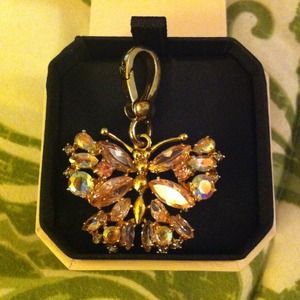 Juicy couture butterfly charm