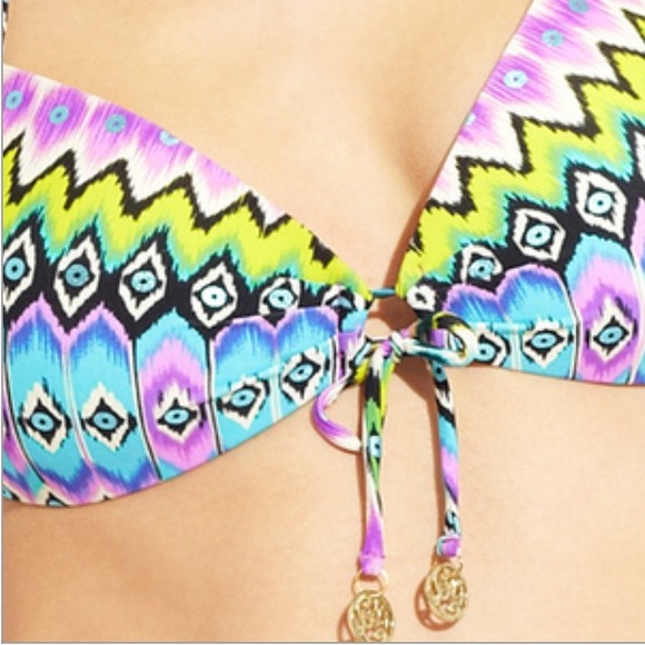 🚫SOLD🚫Luli Fama Esmeralda Playa PushUp Bikini - Picture 3 of 4