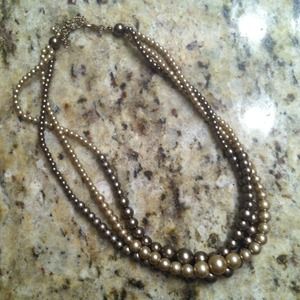 💢 BUNDLED ombré pearl necklace