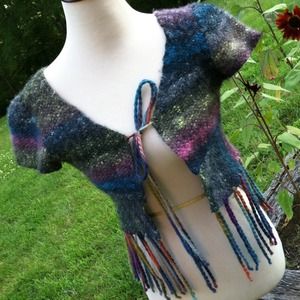 Handmade Multi-color Wool Vest