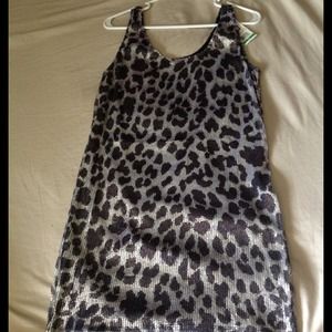 BNWT ECKO leopard dress