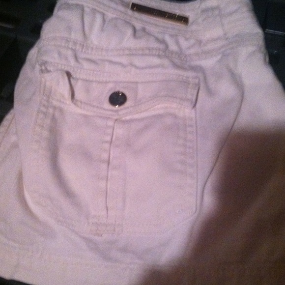 -Sold in bundle-Gently used white express skirt