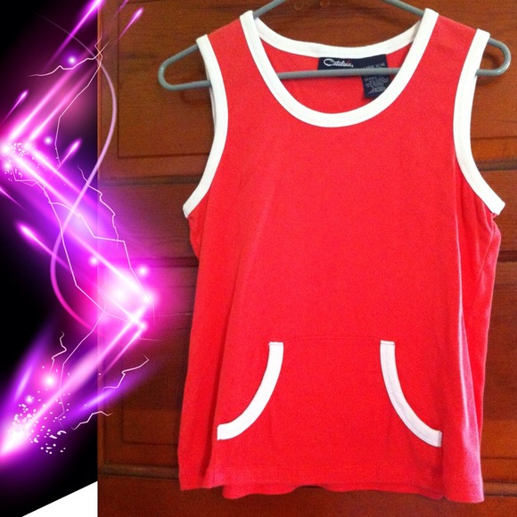 Cute coral colored top