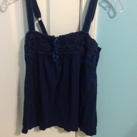 Dark blue tank