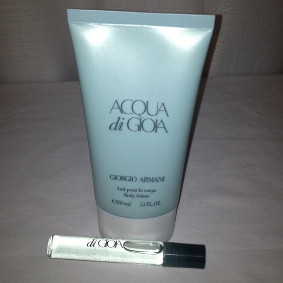 Acqua Di Gioia perfume and lotion HOLD till 6-5-13