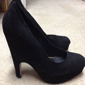 Black Suede Dolce Vita pumps
