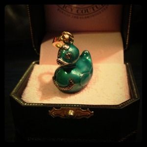 Juicy Couture Blue Rubber Duckie Charm