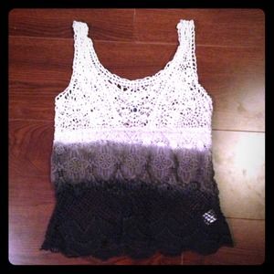 Ombré lace tank from American Eagle Outfitters
