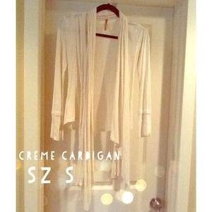 Justified: Lightweight Creme Cardigan