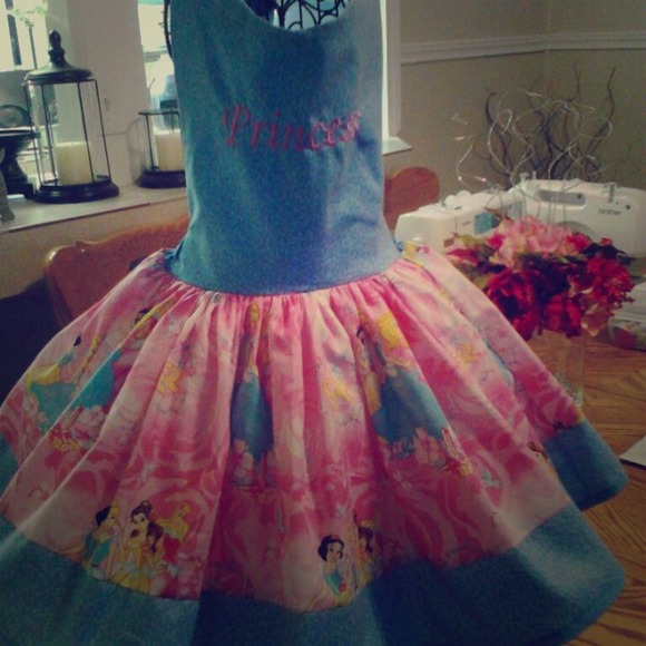 Handmade Princesses Halter Dress
