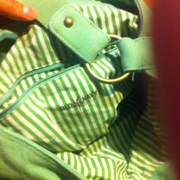 Old navy green bag - Picture 2 of 2