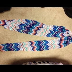 Sheer Chevron scarf