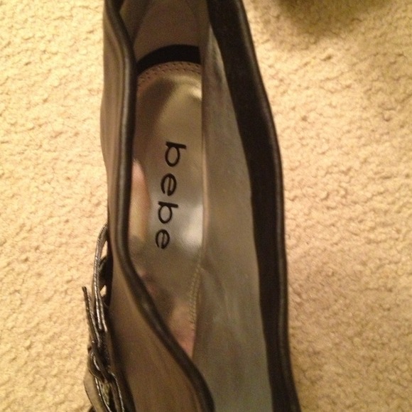 Bebe black stilettos. Gorgeous!! - Picture 2 of 3
