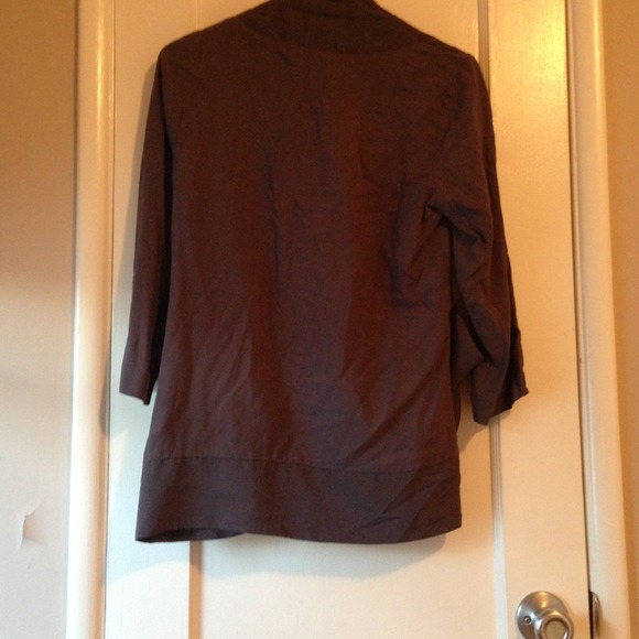 🚫SOLD🚫Urban Outfitters Eggplant Cardigan - Picture 2 of 4