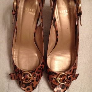 Stuart Weitzman Leopard heels