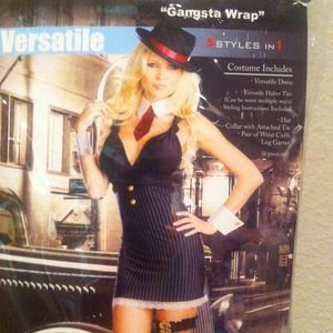 SOLD! Bundle 2 Halloween Costume. Gangsta mafia