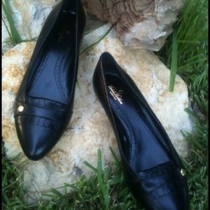 Luxurious imported leather flat