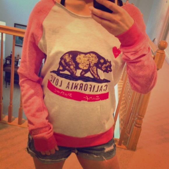 California Love off the shoulder sweater