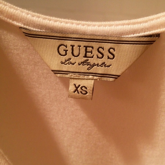 😘Marilyn Monroe Classic White Dress by Guess😘 - Picture 4 of 4