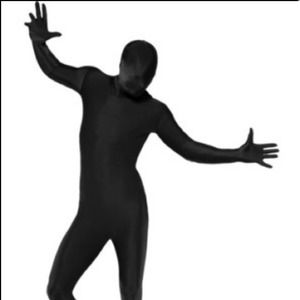 Black morph suit!