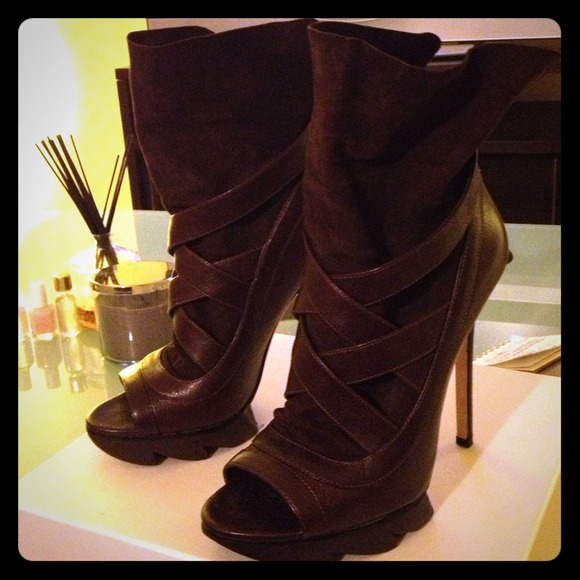 Camilla Skovgaard leather & suede booties