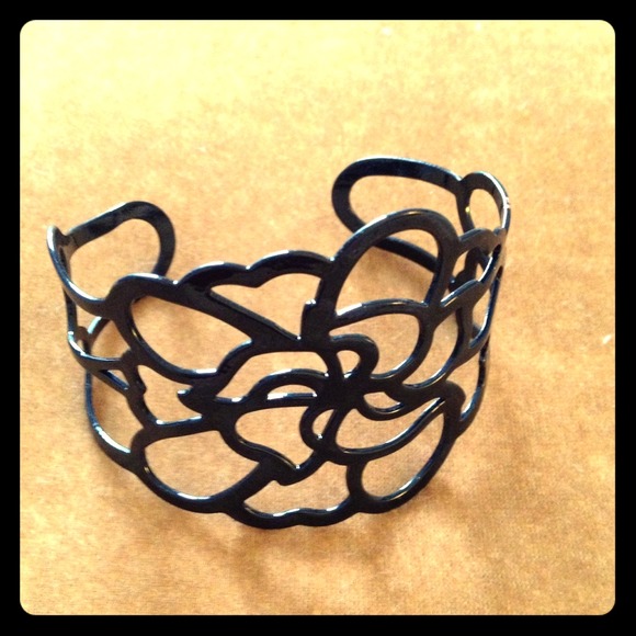 Stylish Rose Cuff Bracelet by lia sophia.