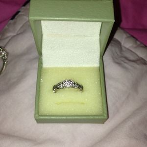 Heart shaped Judith Ripka ring