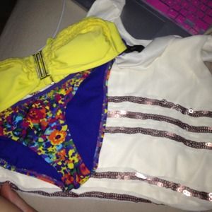 Tank and swimsuit bundle! Plus headbands