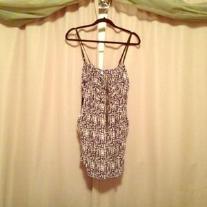 💛Printed dress with side pockets💛