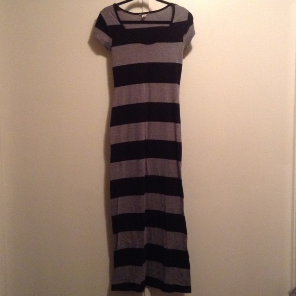 Striped dress.