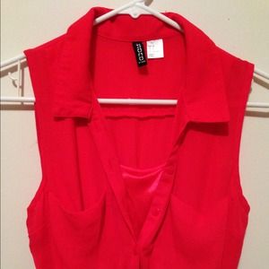 🎊SOLD🎉H&M red dress