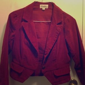 Cute corduroy jacket!