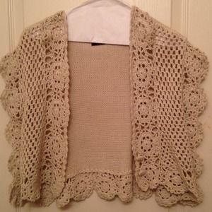 Lace shrug