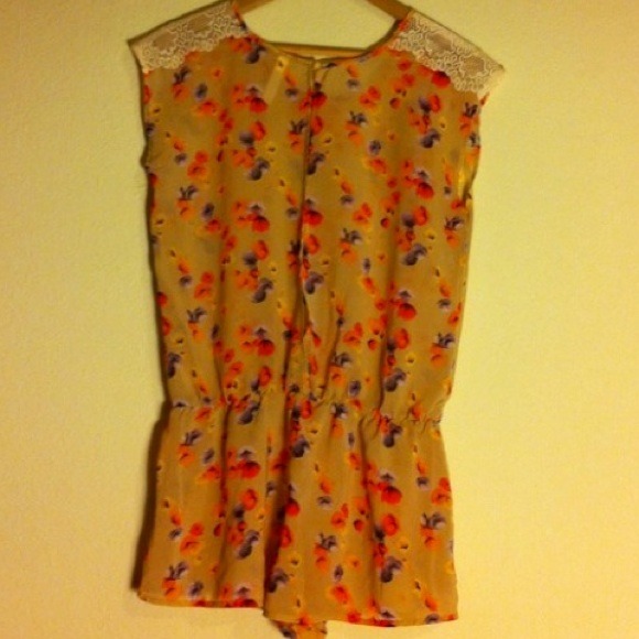 NWOT Gilligan & O'Malley Romper - Picture 2 of 3