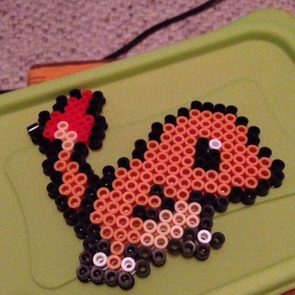 Charmander perler beads