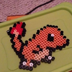 Charmander perler beads