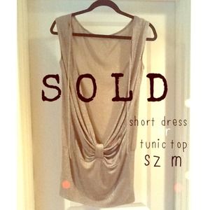 SOLD: Sexy Low-Back Dress