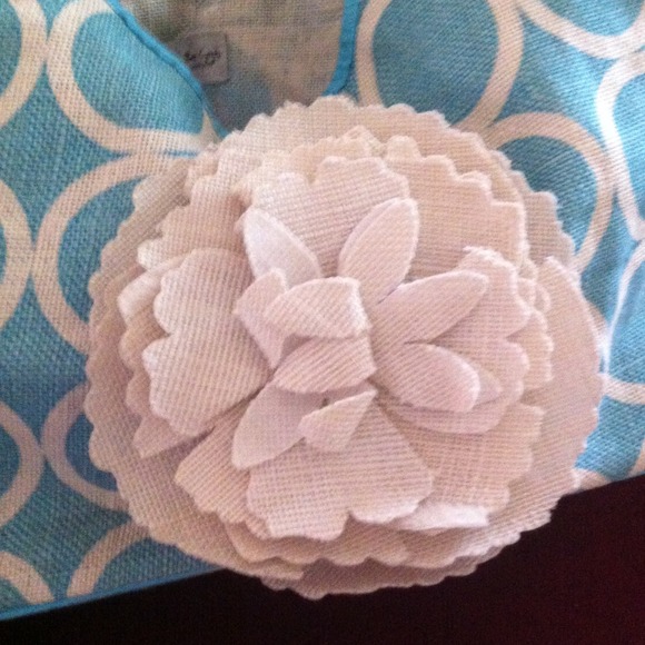 Blue linen bag - Picture 4 of 4