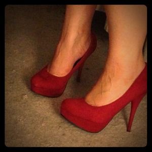 ON HOLD - Red Pumps-Mossimo