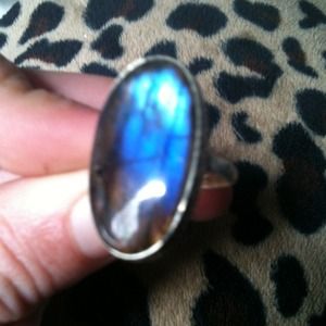 Genuine Labradorite Ring traded