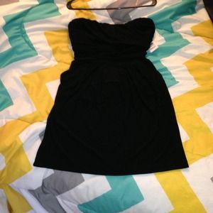 NWT!!!! Black strapless dress. Size XL