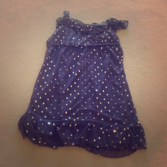 Justice sparkly dress, size 14 kids