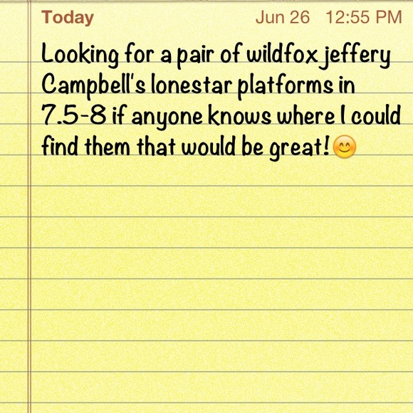 Lonestar jeffery Campbell's anyone?
