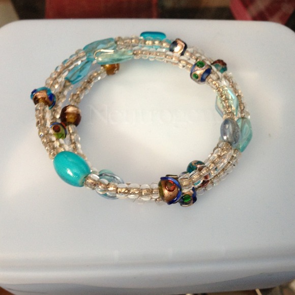 Triple wrap around bracelet