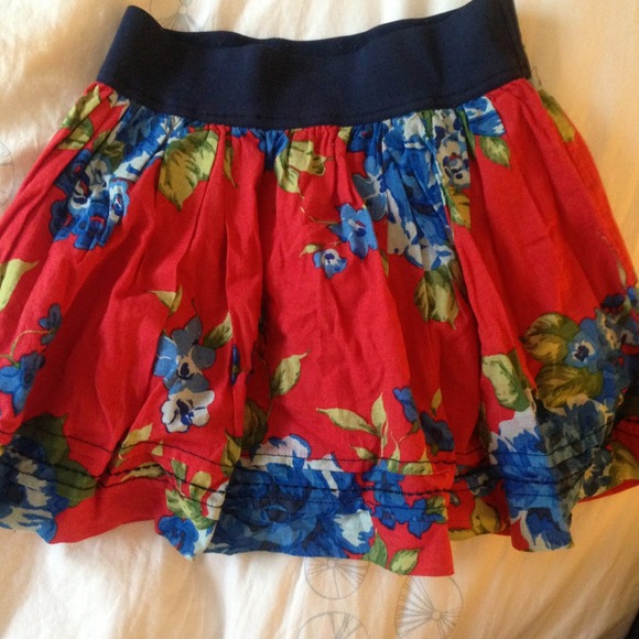 Abercrombie and Fitch floral skirt