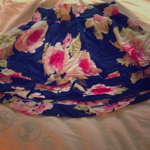 Abercrombie and Fitch Floral Skirt